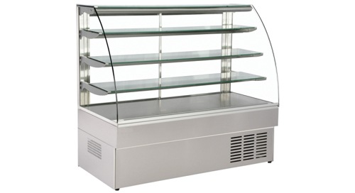 Bend Glass Cold/Normal Display Counter